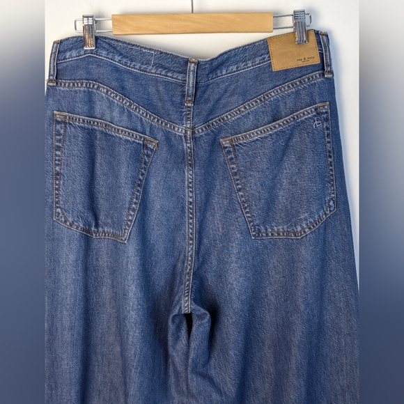 Rag & Bone • Sofie High Rise Ultra Wide Leg Jeans - Picture 6 of 13